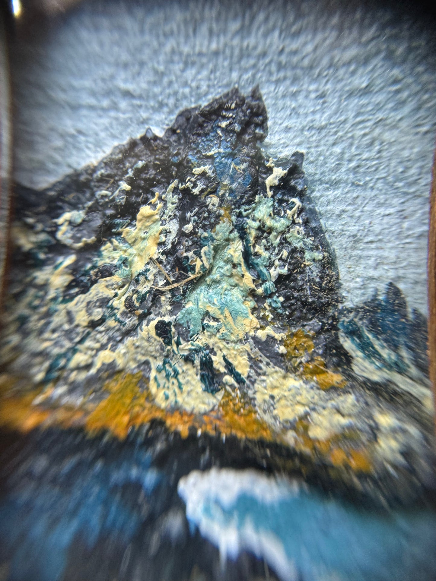 Wood Pendant Series / Volume Mountains Iceland - 1.131